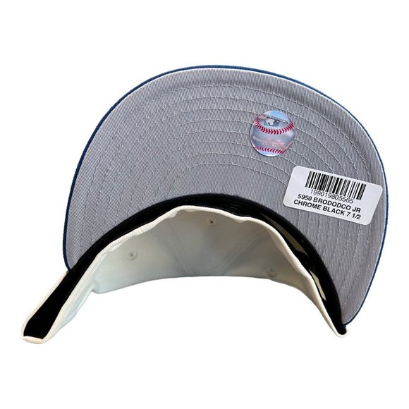 New Era Los Angeles Brooklyn Dodgers 59FIFTY Fitted Hat 75 Years Jackie - Picture 6 of 6